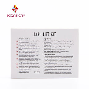 Kit Lash Lifting Icosign Original Brown Lamination|Envio Imediato